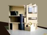 Casa para el pintor Ozenfant, longitudinal section