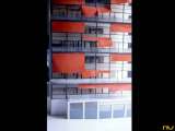 Edificio Clarté, detail de façade