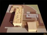 East view of the model