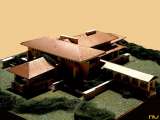 Casa D. Darwin Martin, aerial view desde southeast