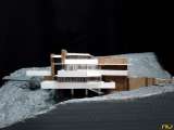 Casa E.J. Kaufmann, fachada sur
